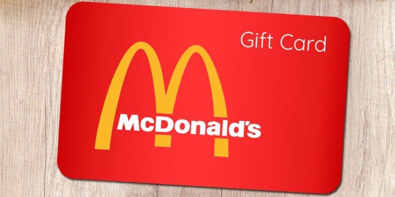 $500 McDonalds Gift Card